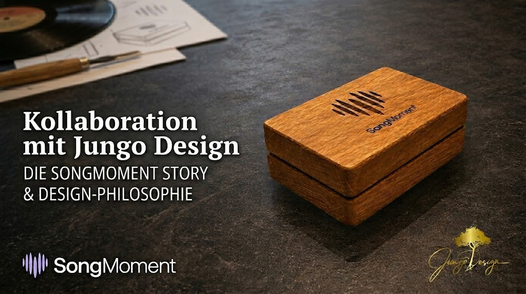 Kollaboration mit Jungo Design: Wenn Emotion bei SongMoment auf echtes Schweizer Handwerk trifft