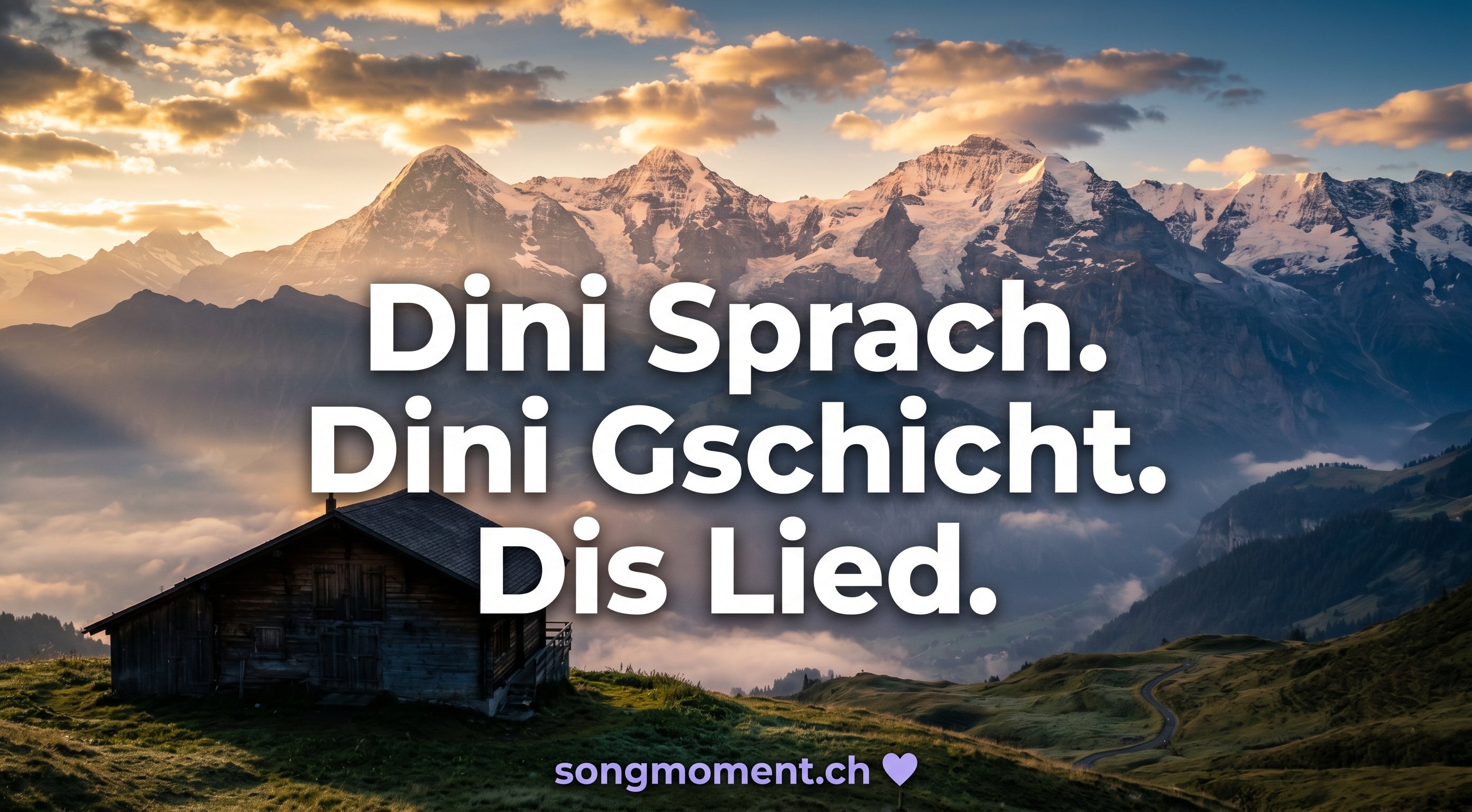 Mundart-Songs – jetzt auch bei SongMoment. Weil ihr es so oft gewünscht habt.