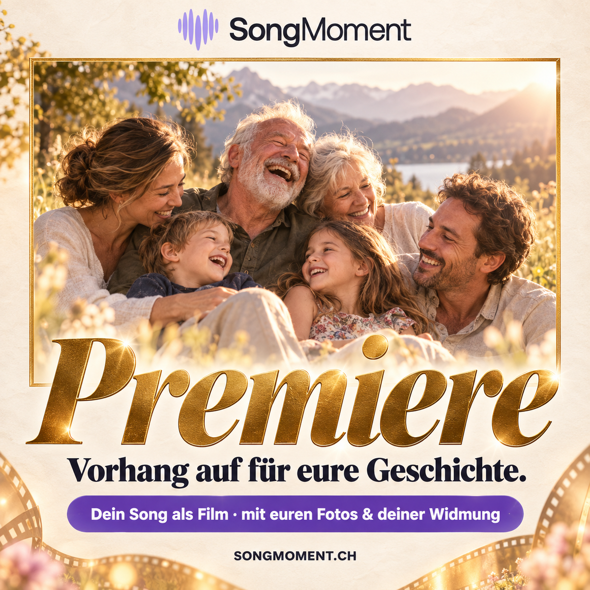 SongMoment Premiere – dein Song als Film