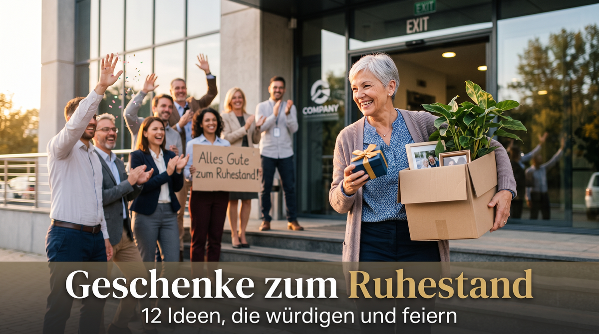 Geschenk zum Ruhestand: 12 Ideen, die wirklich berühren