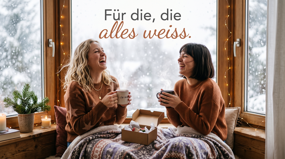 Weihnachtsgeschenk für die beste Freundin: Ideen, die eure Freundschaft feiern