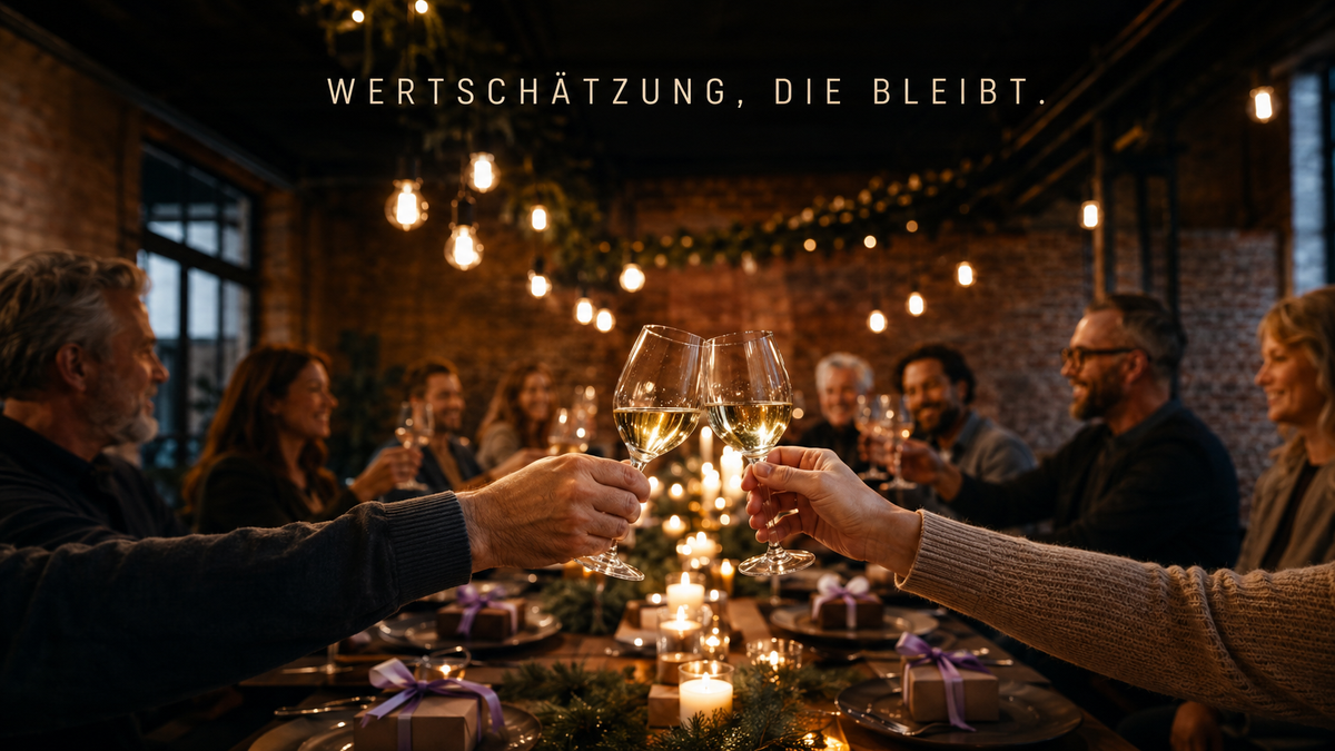 Weihnachtsgeschenk für Mitarbeiter: Wertschätzung, die bleibt